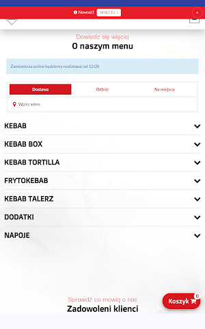 Bafra Kebab Zielona Góra Screenshot 2