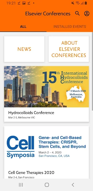 Conferences Screenshot 0