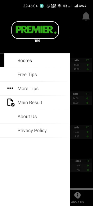 Premier Tips: Score Analysis Screenshot 2