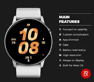 Giraffe Bold Watch Face Screenshot 1