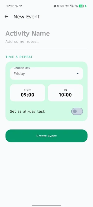 VistaWeek: Weekly Planner Screenshot 2