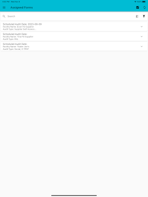 SCC Facility Compliance Screenshot 3