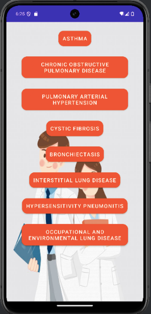 Pulmonology Mnemonics Screenshot 0