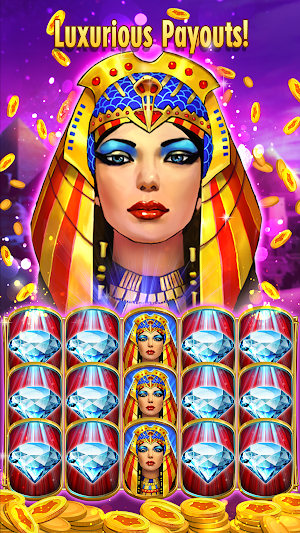 Egyptian Queen Casino Slots! Screenshot 2