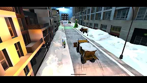 US Snow Excavator: Clean Roads Screenshot 2