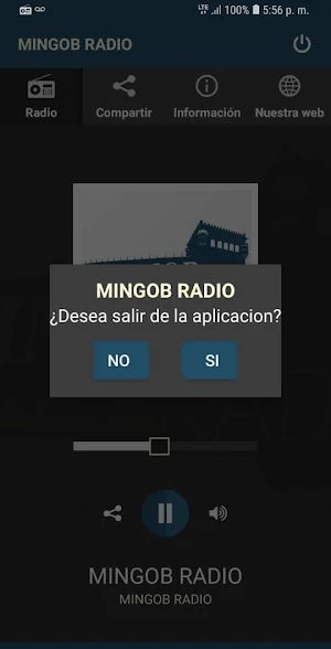 MINGOB Radio Screenshot 2