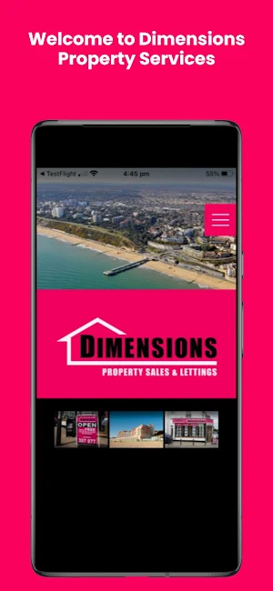 Dimensions Property Services Screenshot 0