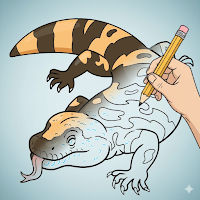 Draw Reptiles Step by Step