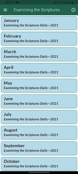 Examining the Scriptures Daily—2021 Free Online Screenshot 1