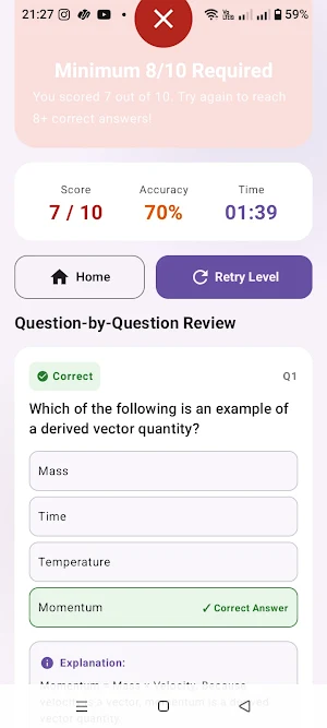 Physics Quiz for Kerala PSC Screenshot 3
