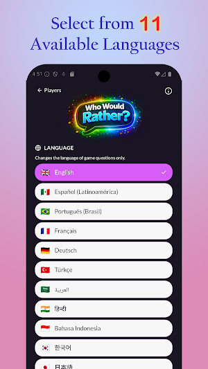 Who Would Rather? Party Game Screenshot 2