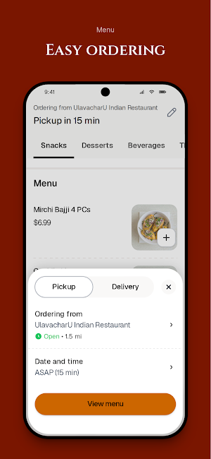 Ulavacharu Indian Restaurant Screenshot 2