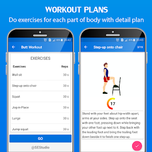 30 Day Home Workout - Fit challenge home workouts Screenshot 3