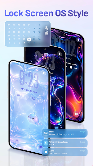 Lock Screen Themes - FlowLock Screenshot 2