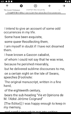 Book, The Queen Pedauque Screenshot 3