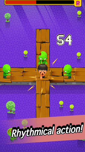 Fist of Heroes: Zombie vs Hero Screenshot 2