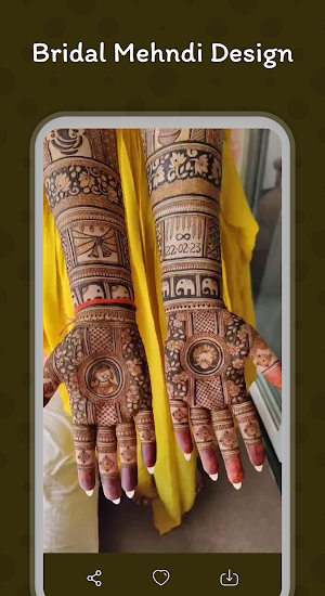 Bridal Mehndi Design App - HD Screenshot 1