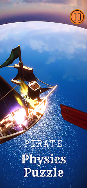 Pirate Rope Cut Puzzle Screenshot 0