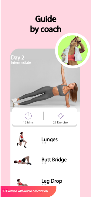 Buttocks Workout Hips and Butt Screenshot 3