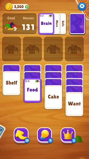 Words Klondike : Associations Screenshot 3