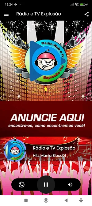 Rádio e TV Explosão Screenshot 2