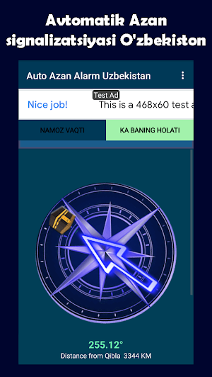 Auto Azan Alarm Uzbekistan (Penggera Azan Auto) Screenshot 2