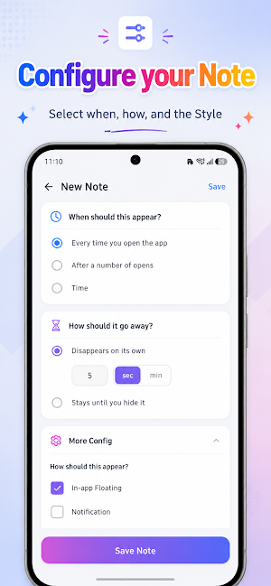 Floating App Note: Reminders Screenshot 3