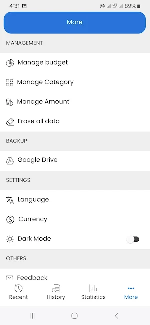 Expense Manager Budget Maker Screenshot 0