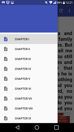 War and peace book 1 Screenshot 0