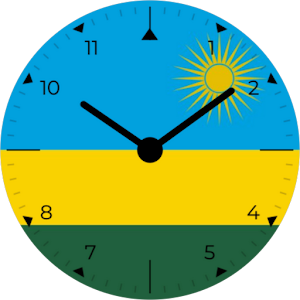 Rwanda Analog Watch Face Screenshot 0