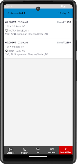 JBG Bus Services Screenshot 1
