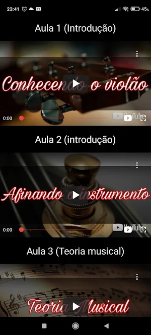 Curso de violão online Screenshot 1