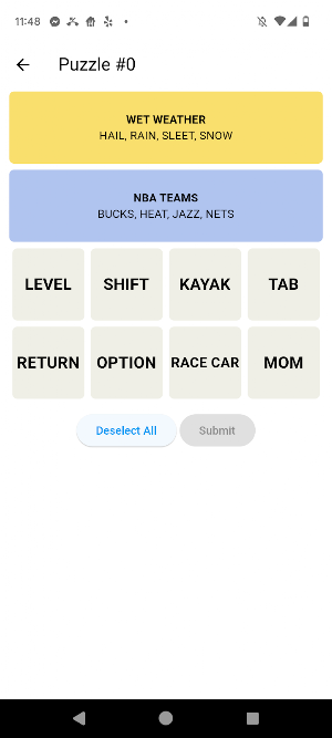 Connections Game Archive Screenshot 1