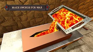 Blacksmith Knight 3d: Forge Swords Screenshot 1