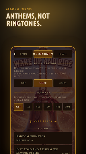 CountryWake - Alarm Clock Screenshot 2
