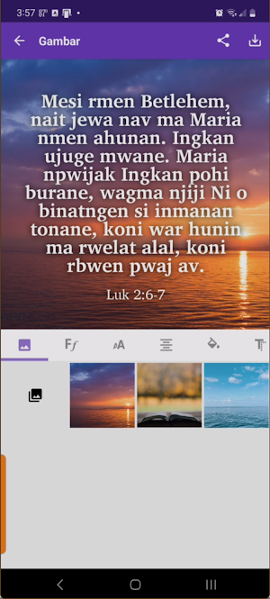 Makatian Bible Portions Screenshot 0