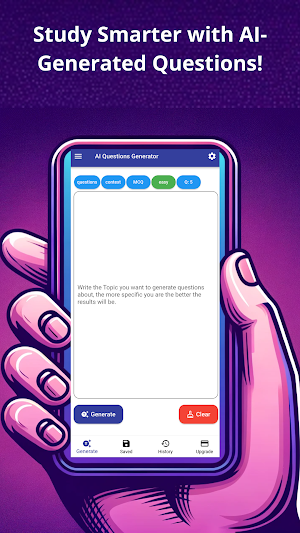AI Questions Generator Screenshot 0