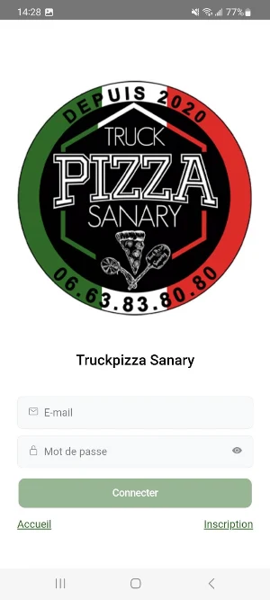 TruckPizza Sanary Screenshot 1