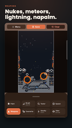 SandWorld - Particle simulator Screenshot 3