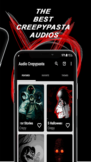 Creepypasta Audio Stories. Horror Audio Books Screenshot 1