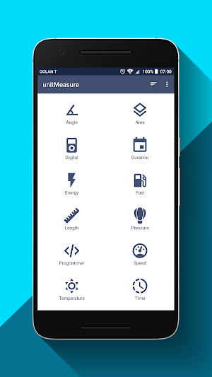 Offline Unit Converter App: unitMeasure Screenshot 0