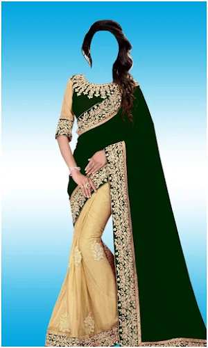 Fashion Latest Georgette Women Sarees Editor Screenshot 2