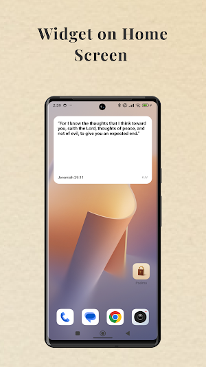 Psalmo: Daily Bible Verse Lock Screenshot 3