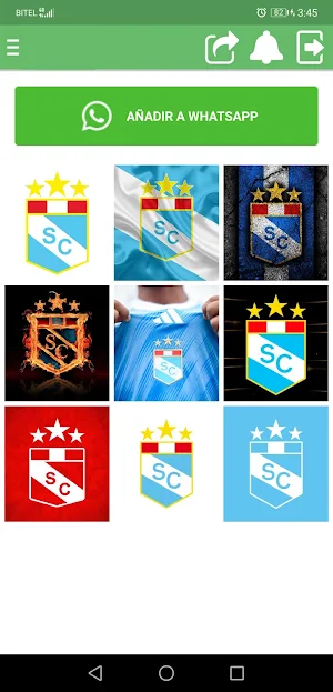 Stickers de Sporting Cristal Screenshot 1