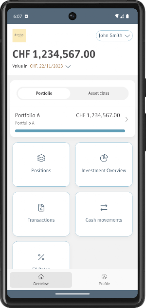 Dreyfus Banking Screenshot 1