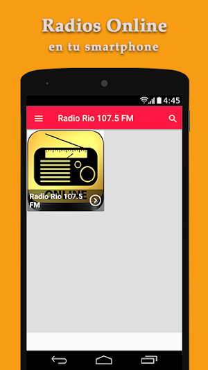 Radio 107.5 FM Rio - Radio Onl Screenshot 2