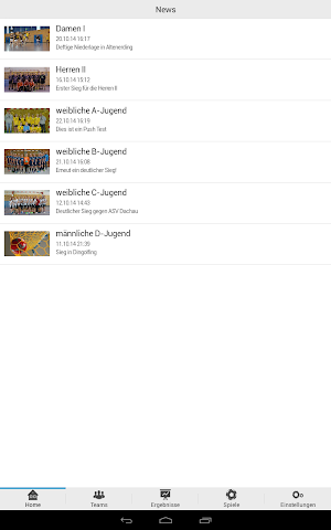 HSG Schwabkirchen Screenshot 3