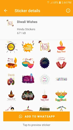 WASticker - Hindu Stickers Screenshot 3