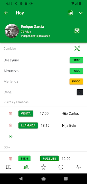 SeniorClose Monitor Screenshot 1