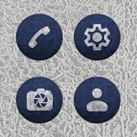 Moonlight Blue Icons